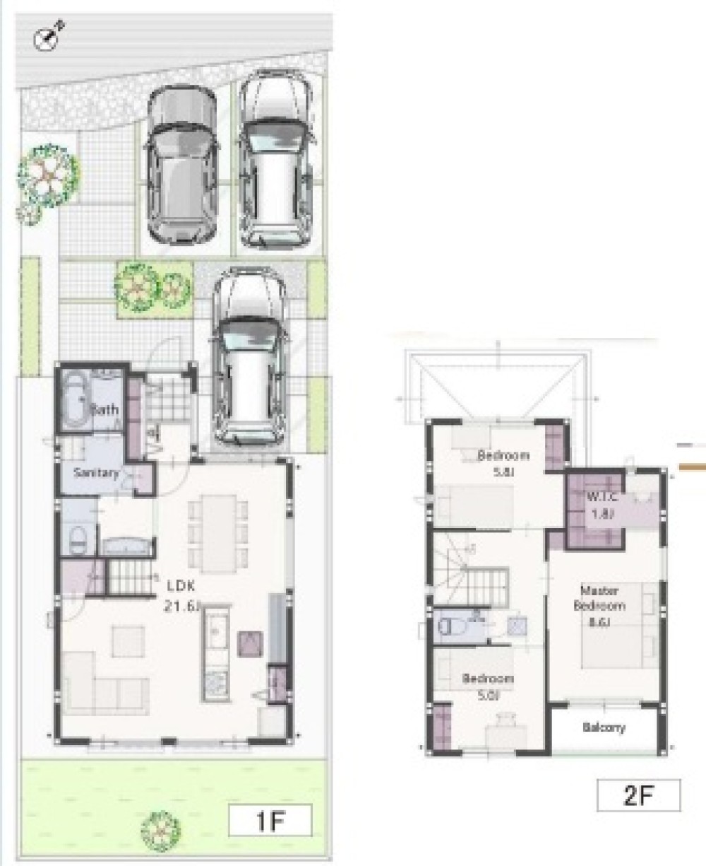 豊明市沓掛町　社の葉テラス　48号地 画像2