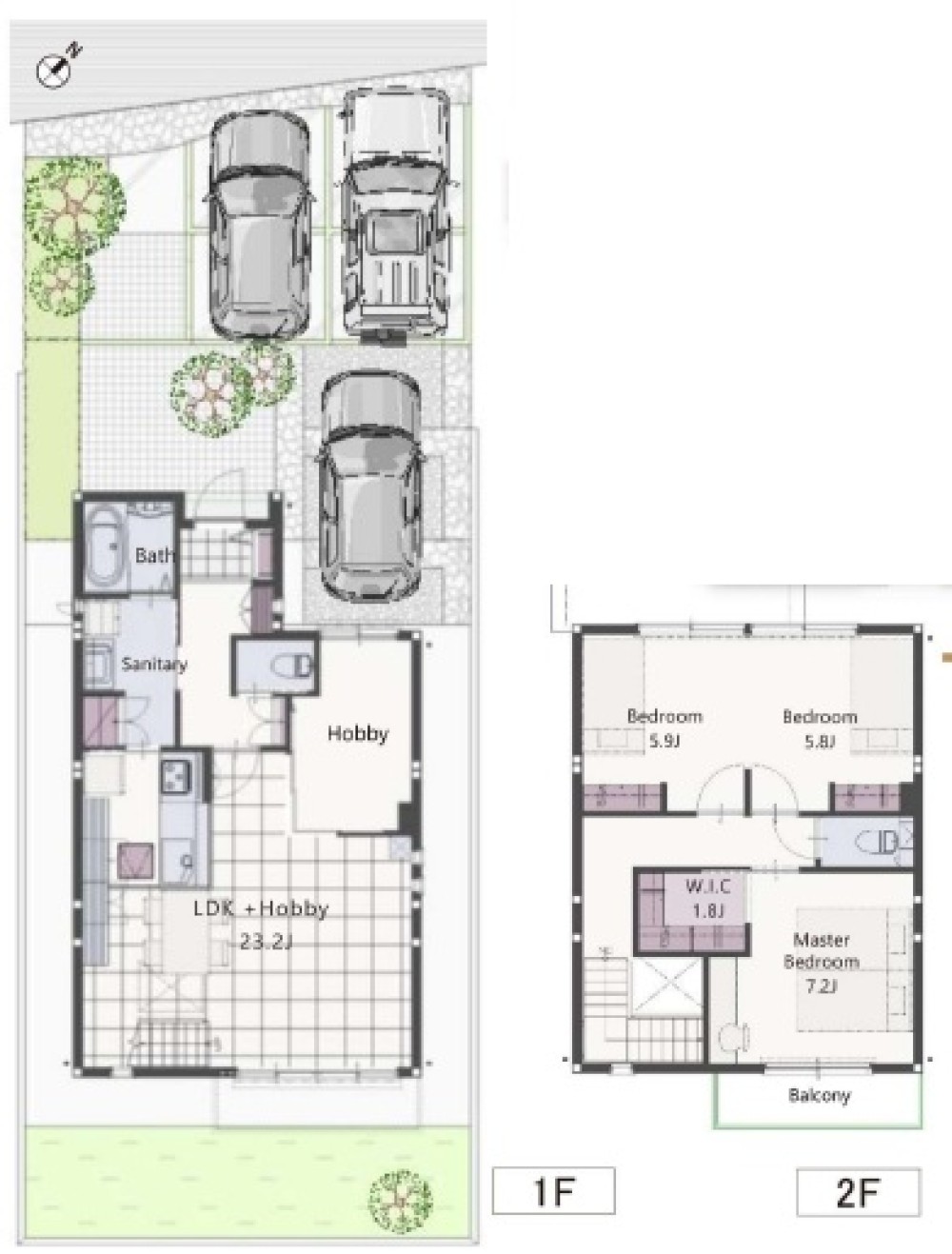 豊明市沓掛町　社の葉テラス　50号地 画像2