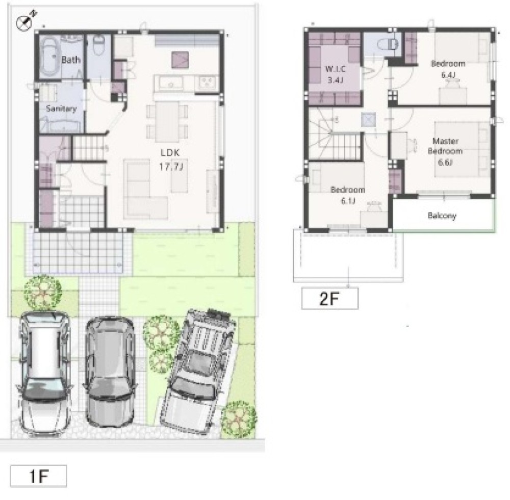 豊明市沓掛町　社の葉テラス　56号地 画像2