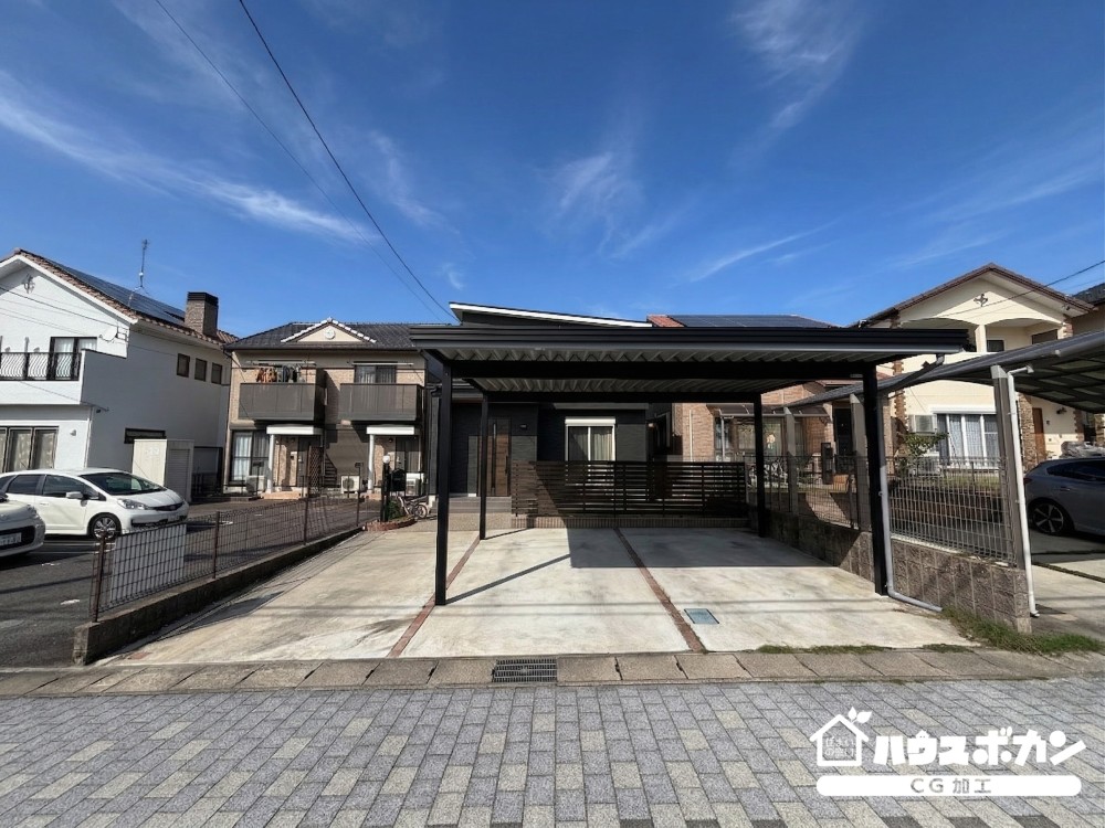 駐車3台可能！間口ゆったりにつき駐車が快適です！