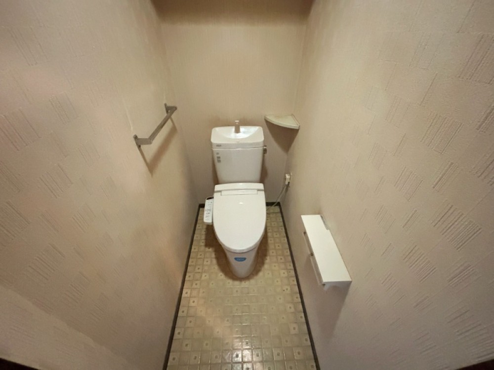 温水洗浄便座！