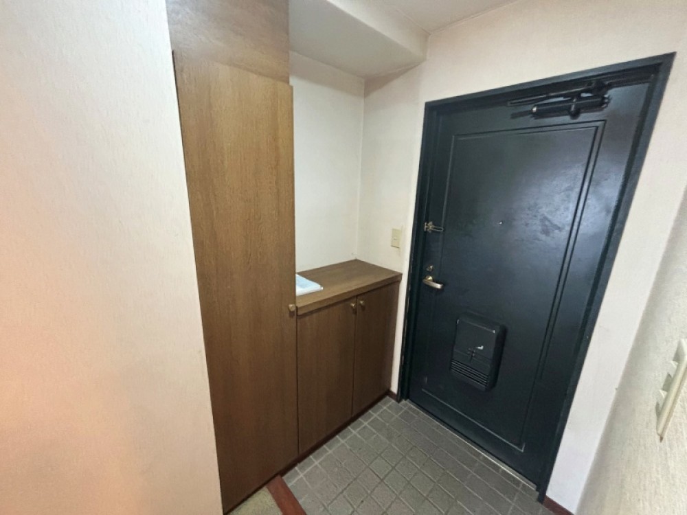 大容量の収納付き玄関！