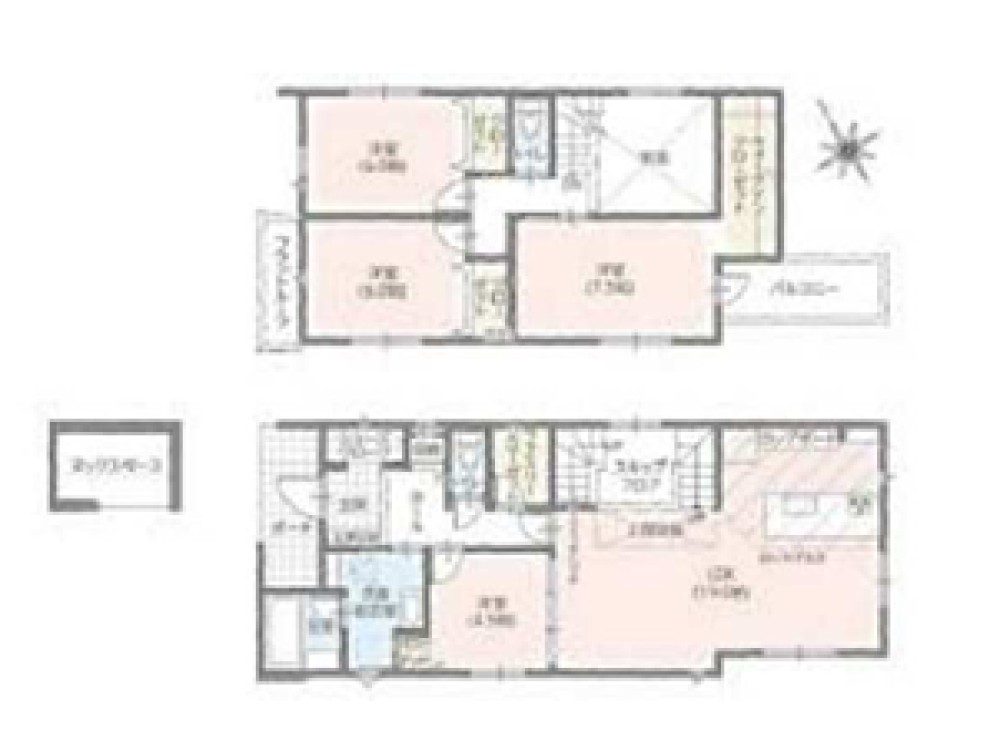 豊川市三蔵子　全4棟　4号棟 画像1