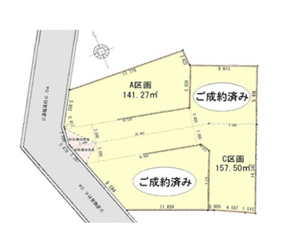 春日井市気噴町　全4区画　A区画 画像1