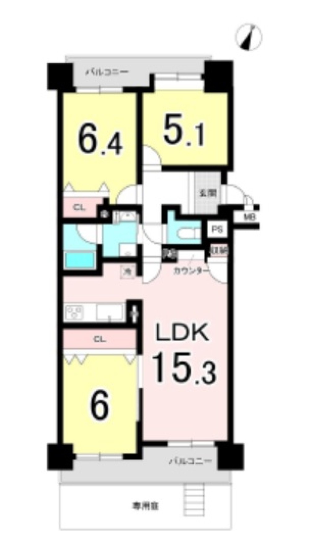 パークシティ水野　B棟 画像1