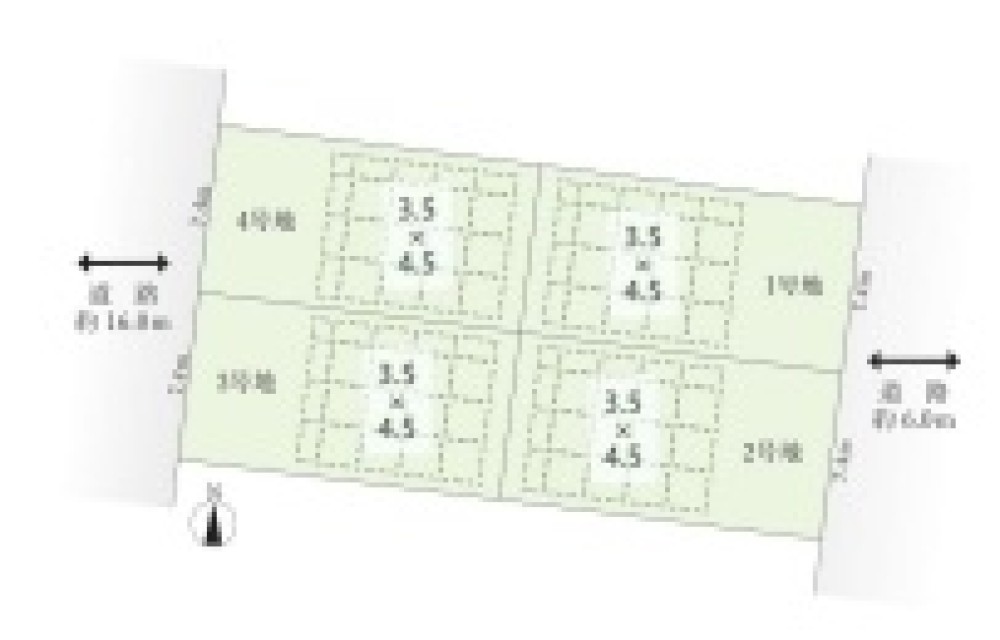 名古屋市中川区万場　9期　全4区画　4号地 画像1