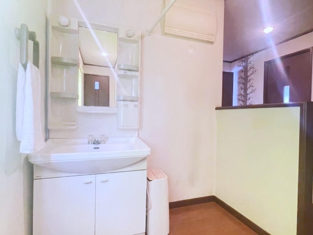 2階にも便利な洗面台を完備！