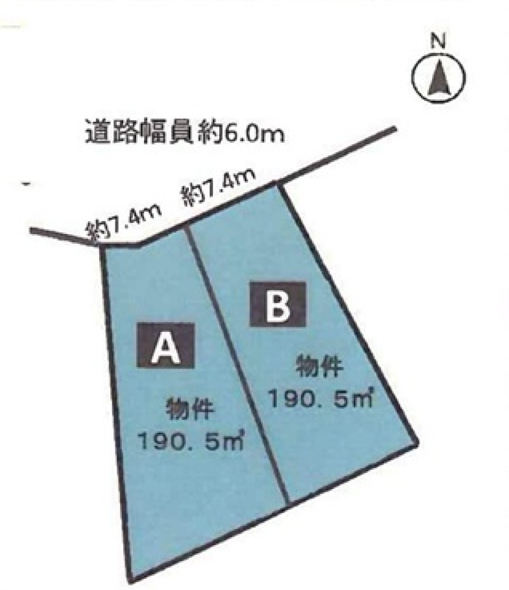 春日井市岩成台五丁目　全2区画　A区画 画像1