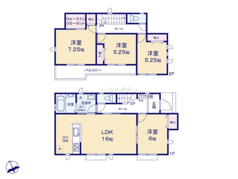 西尾市中畑町　全4区画　B号棟 画像4