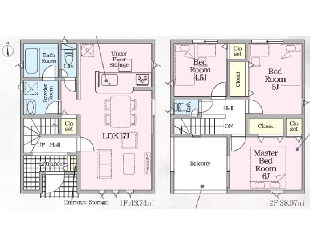 豊川市美園第15　全1棟　1号棟 画像2