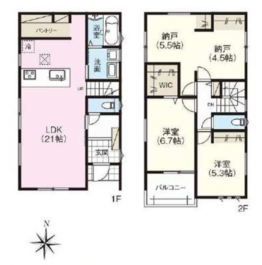 名古屋市中川区中野新町　第4　全2棟　2号棟 画像2
