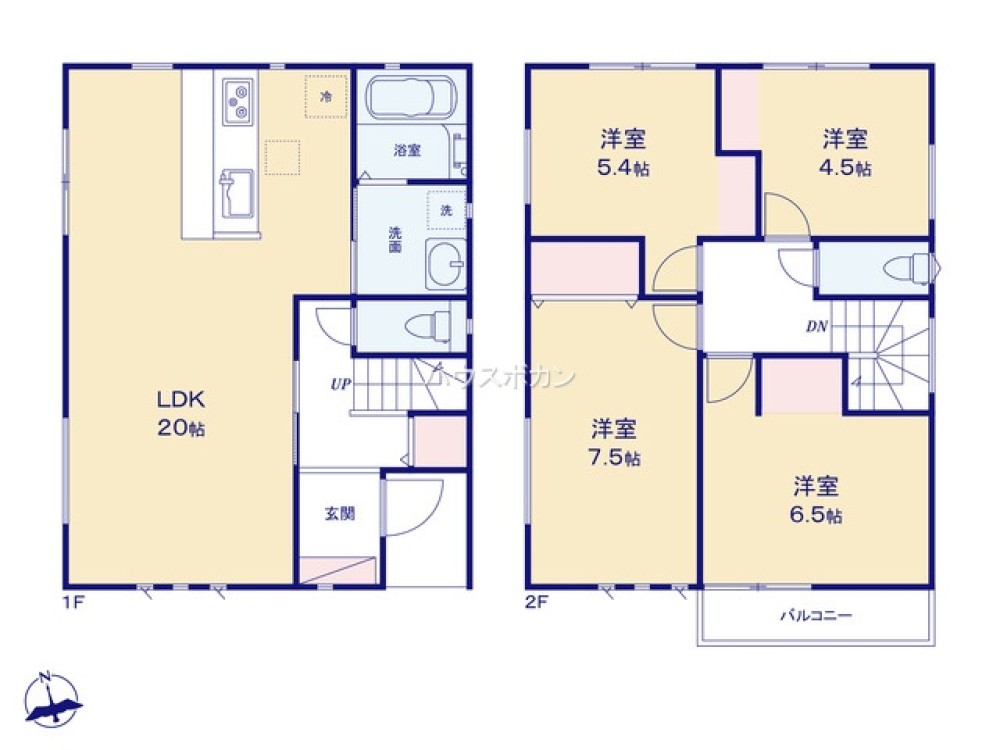小牧市中央第4　全2棟　1号棟 画像5