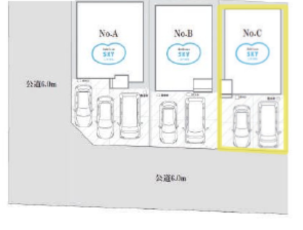 知立市八ツ田町　全3棟　No.C 画像1