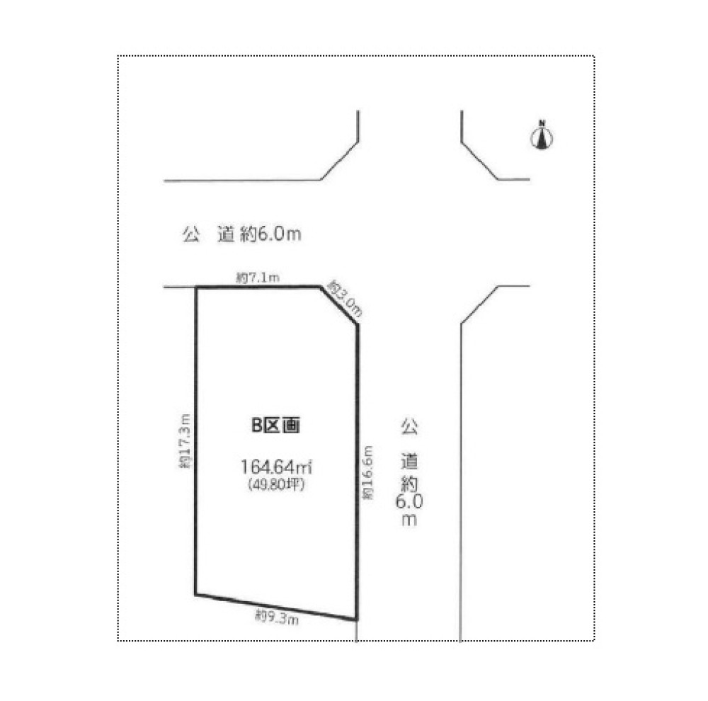 名古屋市守山区大字上志段味　全3区画　B区画 画像1