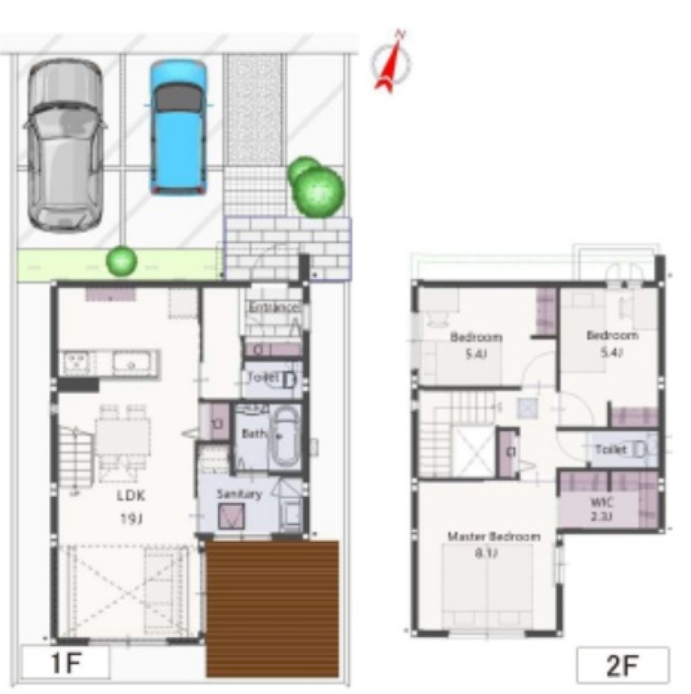 尾張旭市南本地ケ原町　全4区画　2号地 画像2