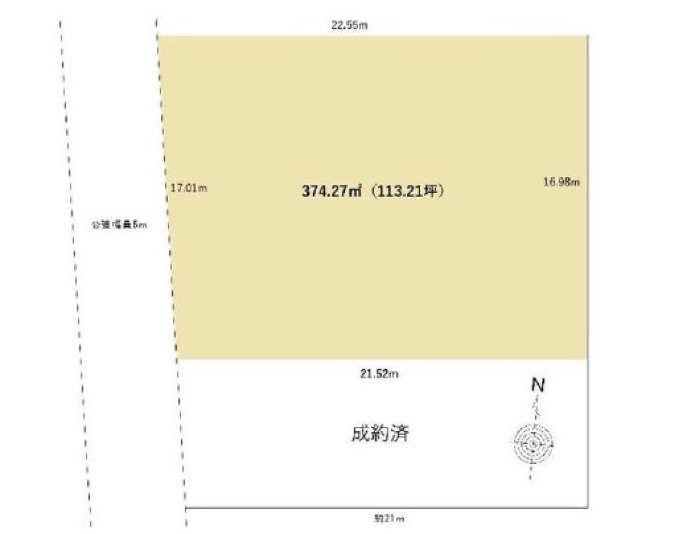 区画整理地内で暮らしやすい環境です♪