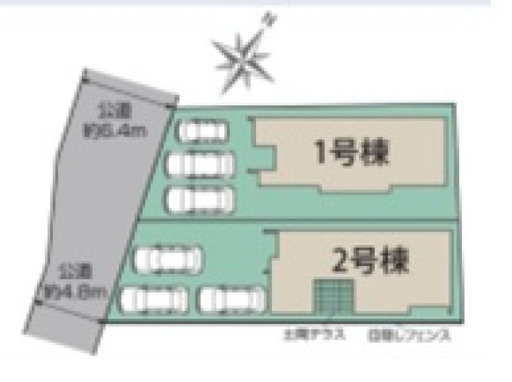 知多郡東浦町大字石浜字七平地　全2棟　1号棟 画像1