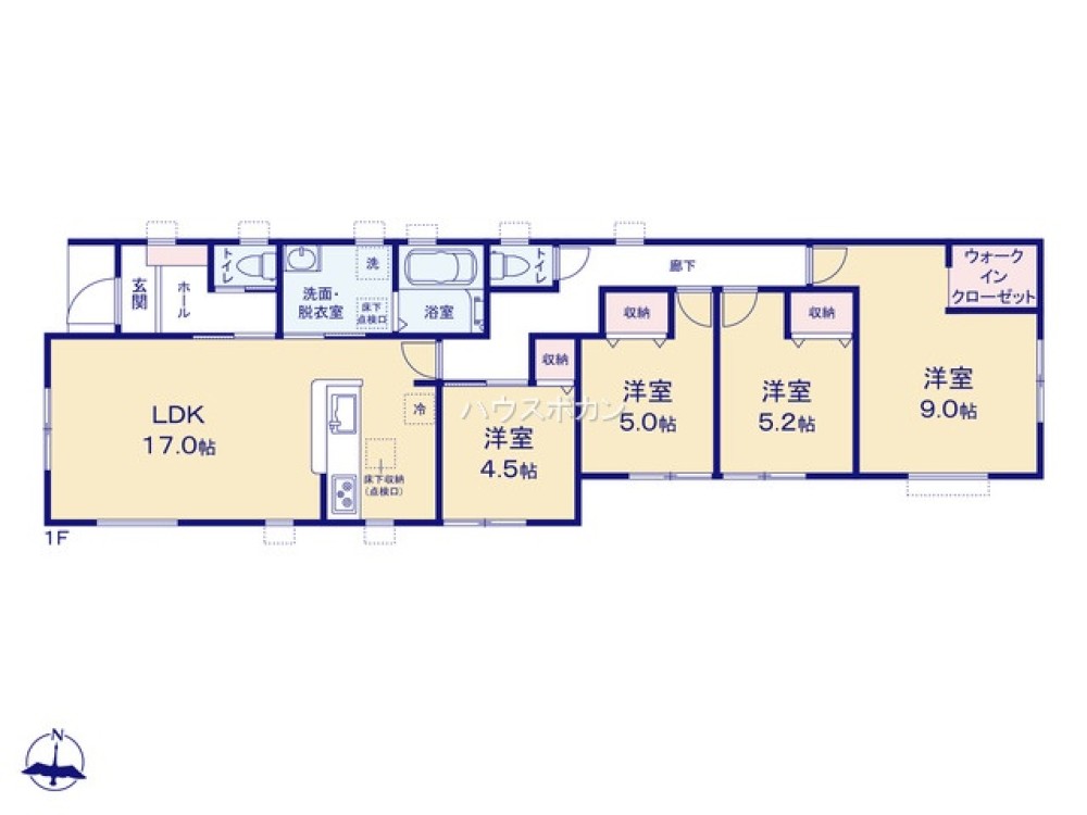 知多郡武豊町字長峰　第3　全1棟 画像4