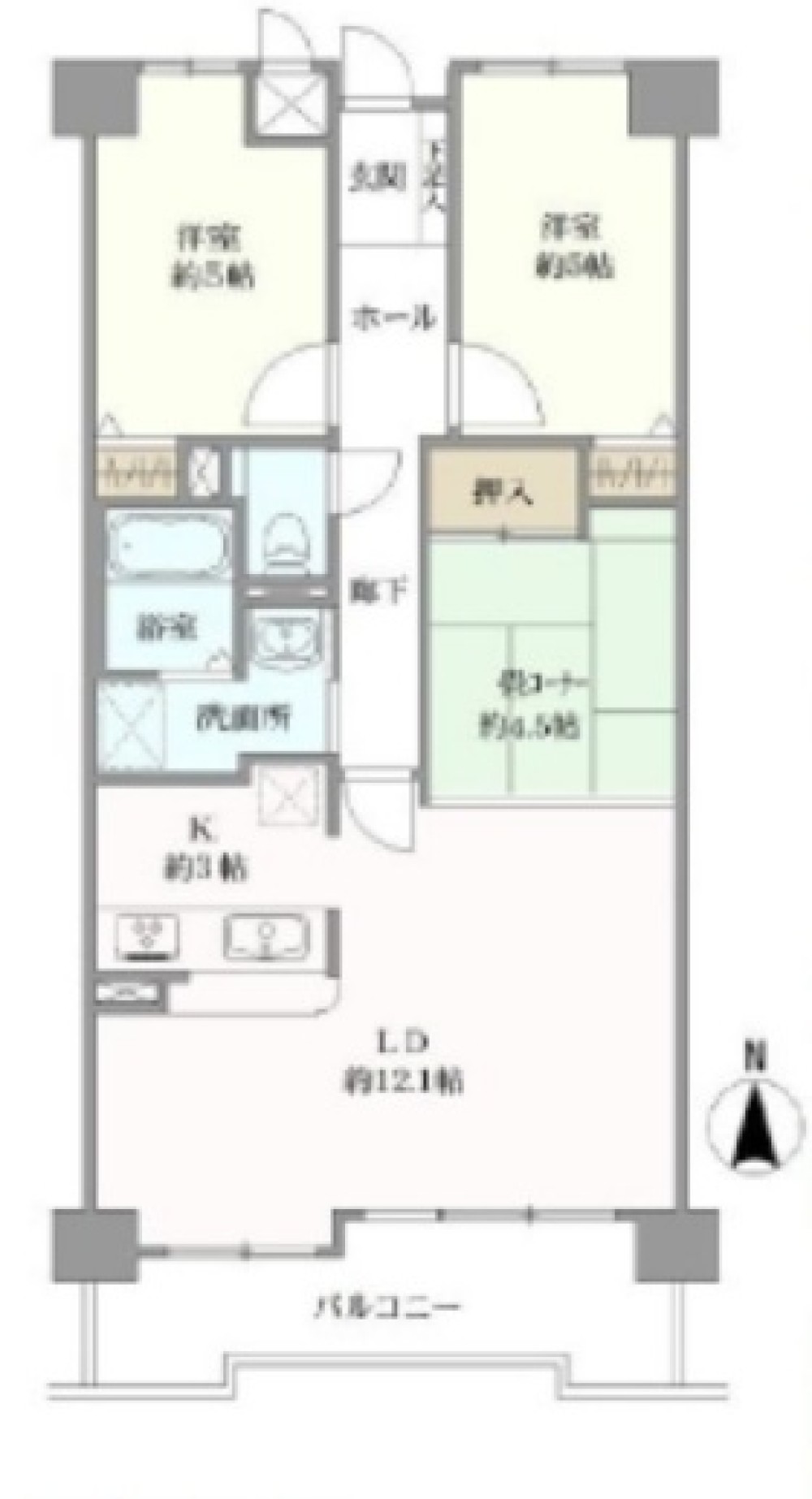 尾張旭東山コーポラス 画像1