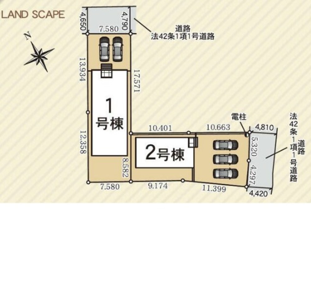 安城市東端町　第3　全2棟　1号棟 画像1