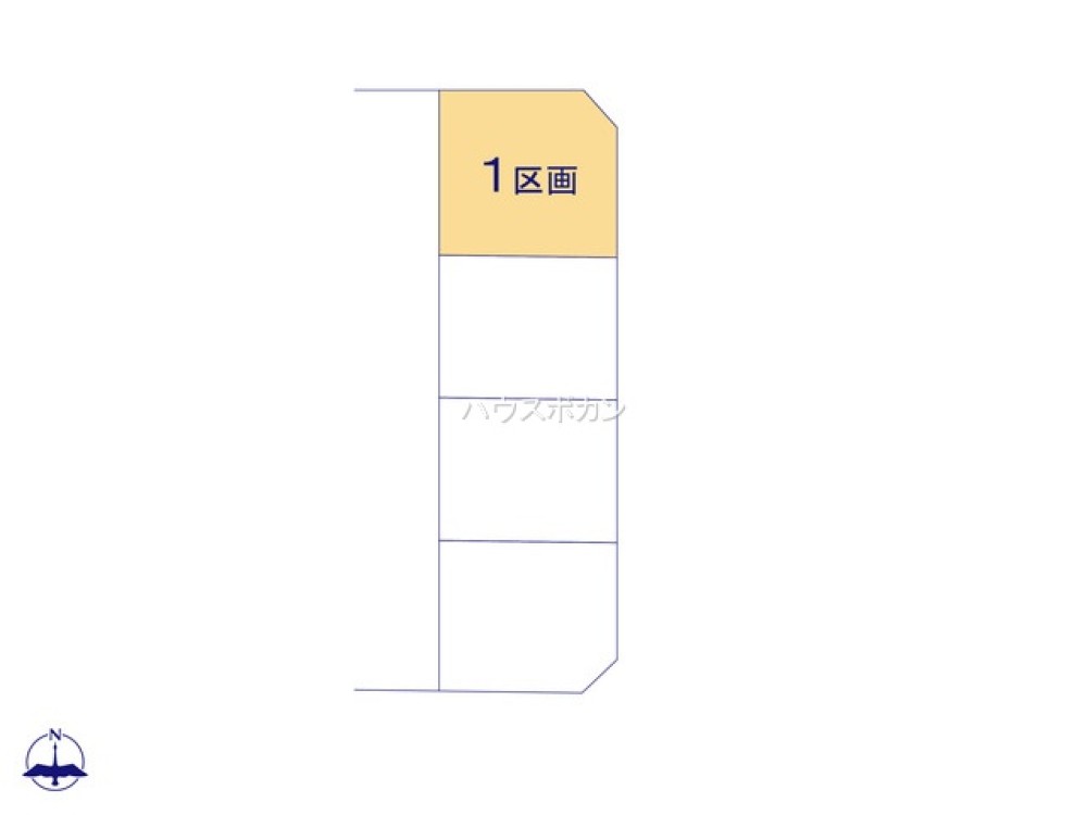 名古屋市北区木津根町　1期　全4区画　1区画 画像1