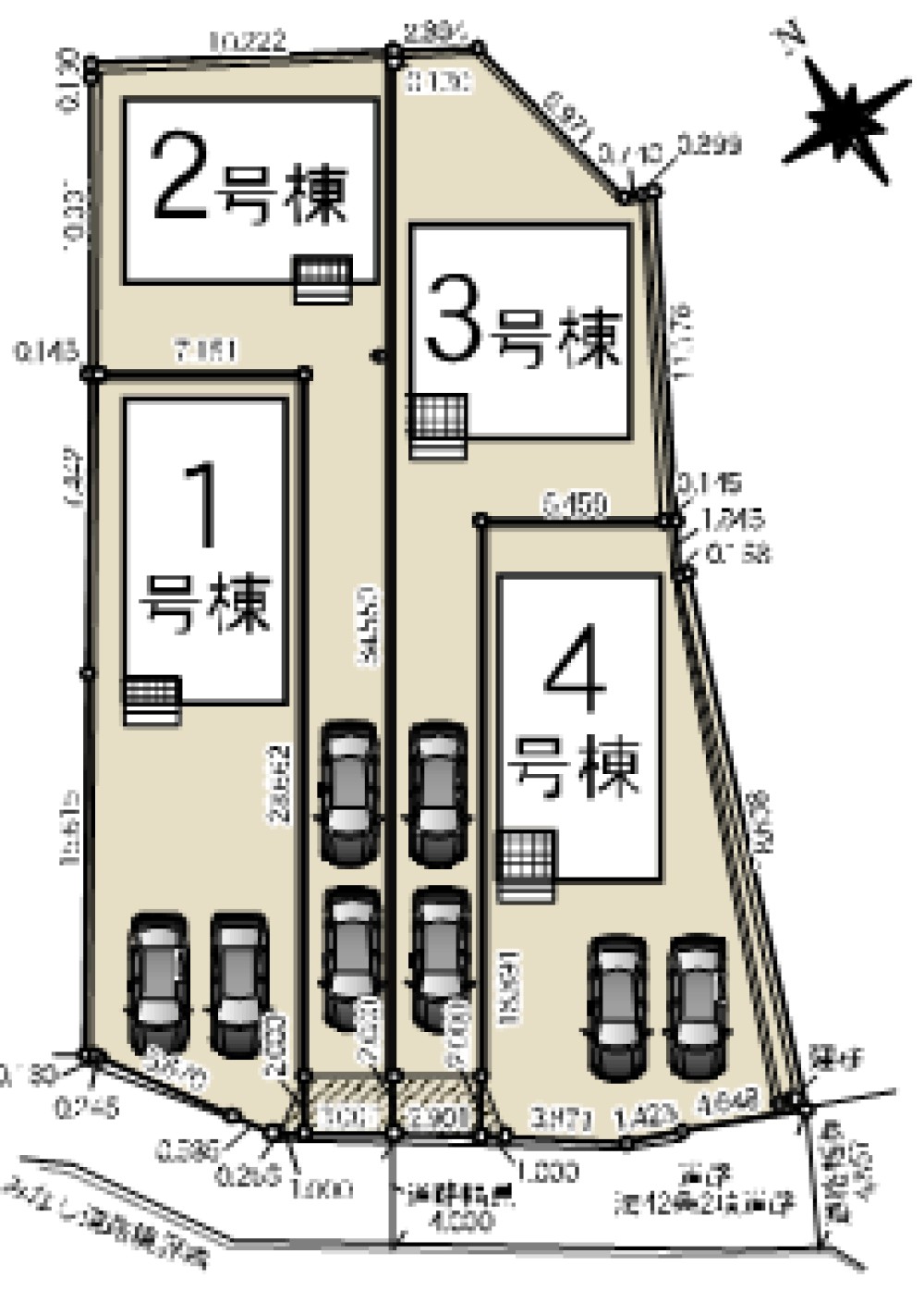 岡崎市国正町　第1　全4棟　2号棟 画像1
