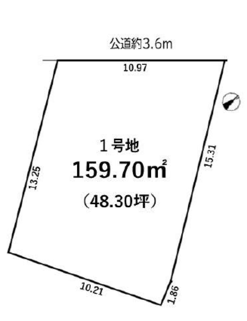 高浜市呉竹町　全2区画　1号地 画像1