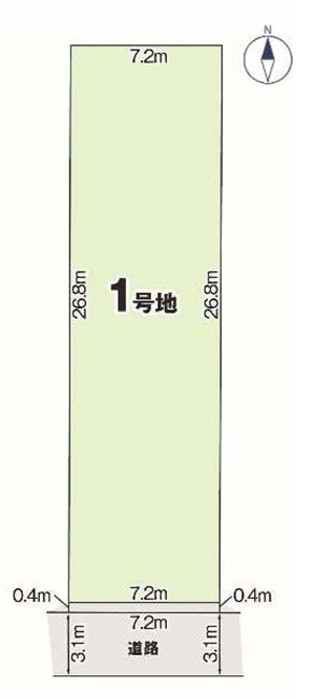 名古屋市中川区下之一色町　5期　全1区画　1号地 画像1