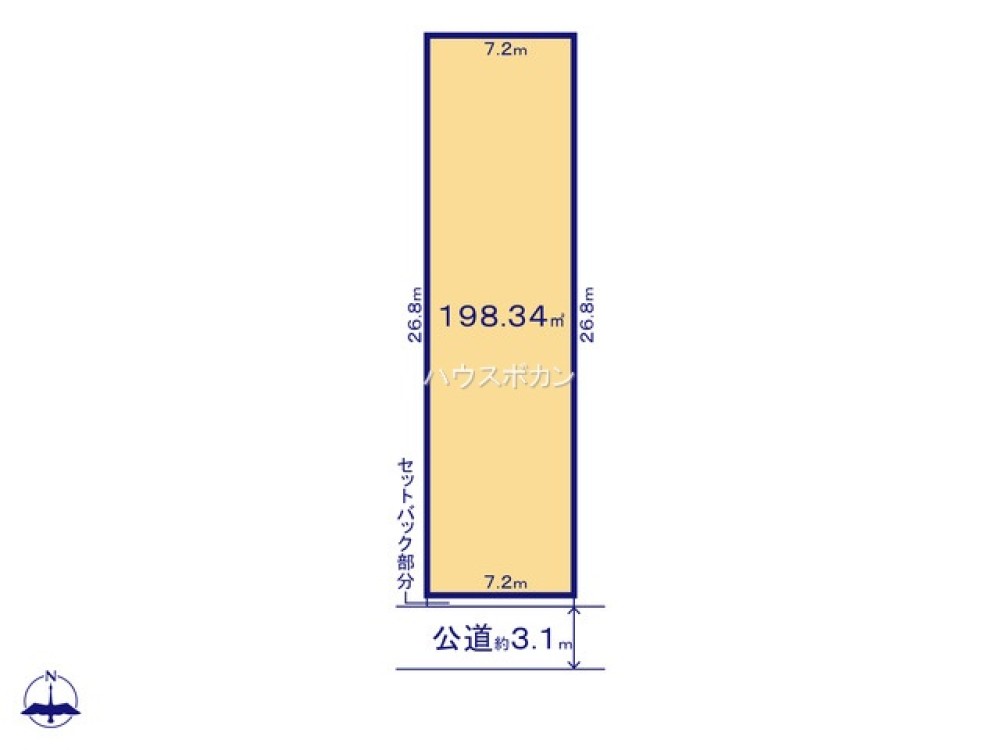 名古屋市中川区下之一色町　5期　全1区画　1号地 画像1
