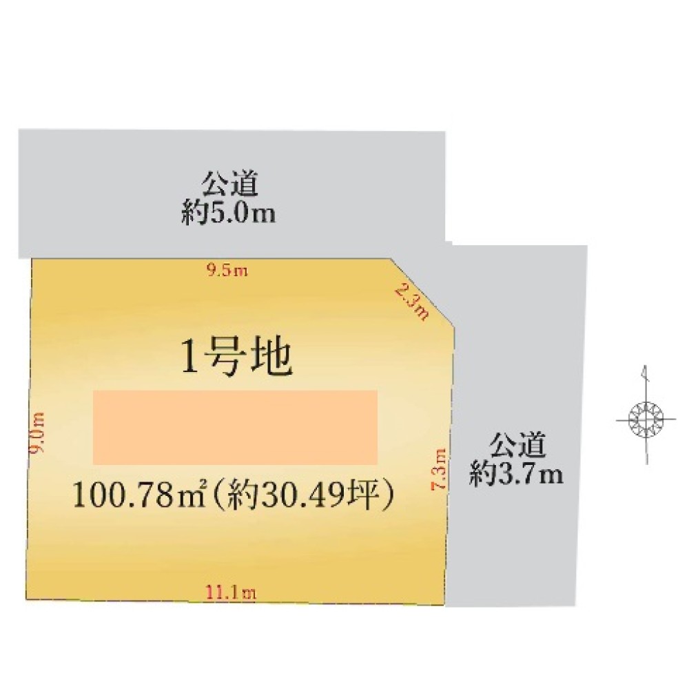 北名古屋市九之坪　3期　1号地 画像1