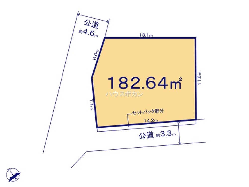 名古屋市中川区千音寺　1期　全2区画　2号地 画像2