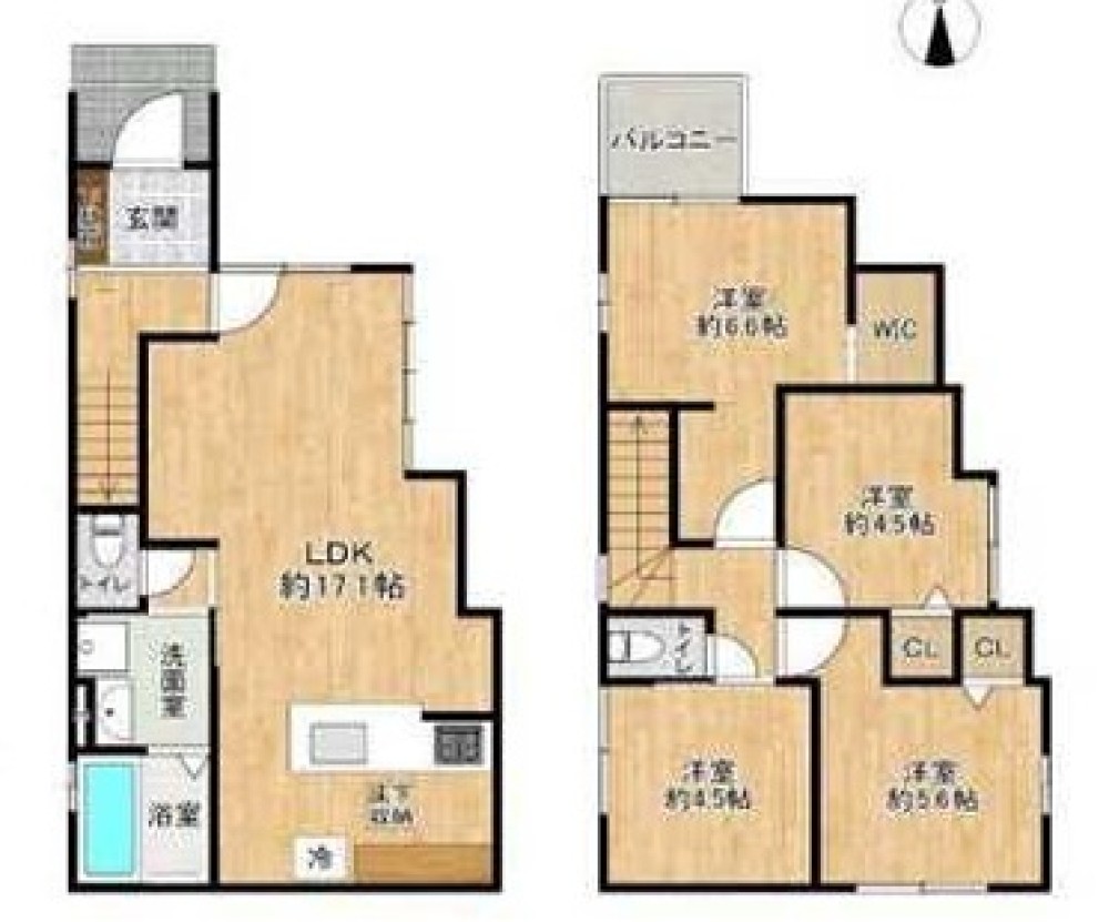 名古屋市中村区元中村町　全3棟　3号棟 画像1