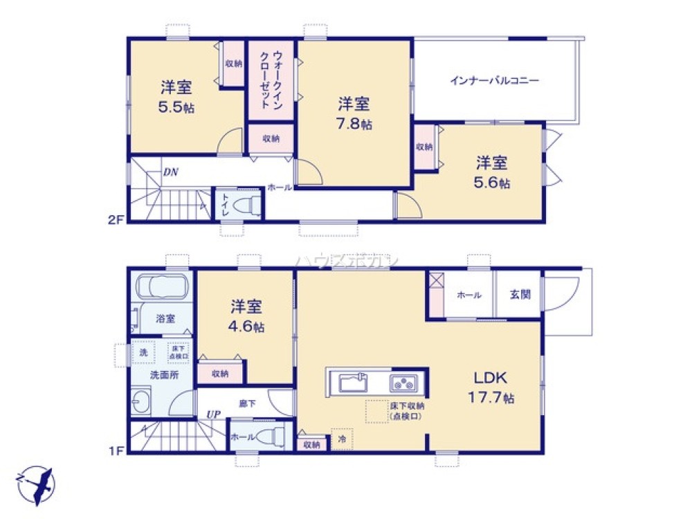 春日井市柏井町　全4棟　3号棟 画像2