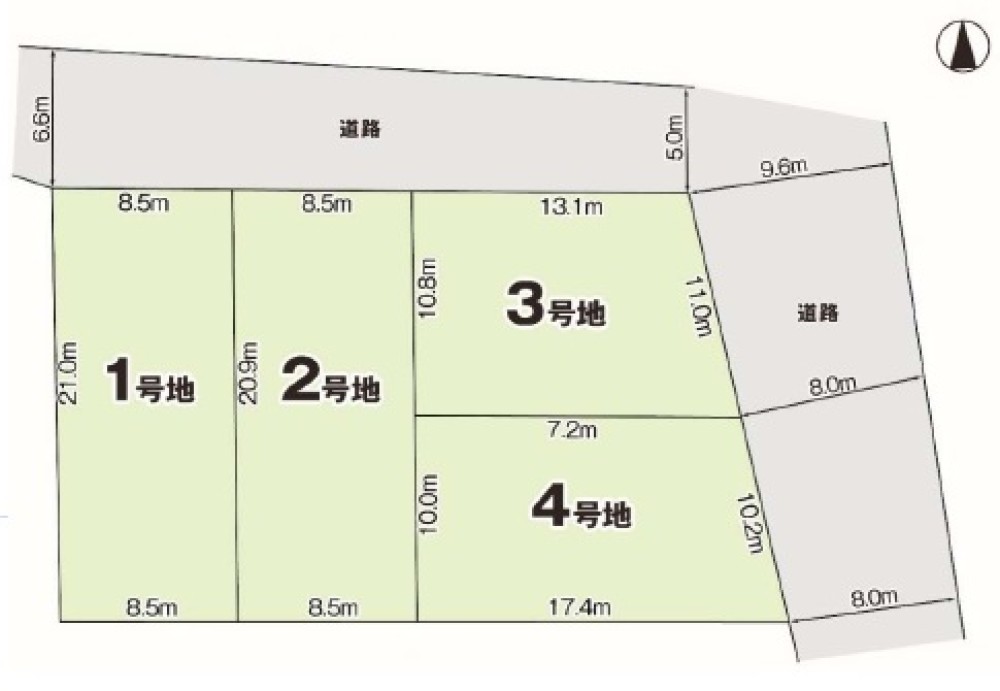 知多郡武豊町　1期　全4区画　3号地 画像1