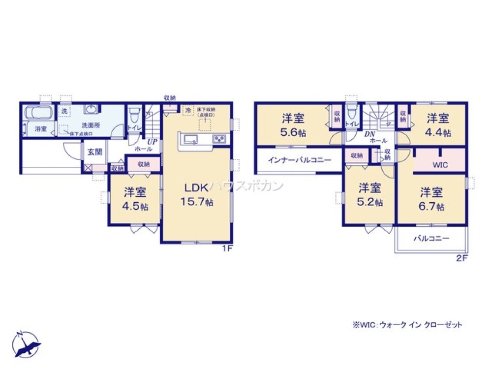豊明市阿野町林ノ内　全2棟　2号棟 画像4