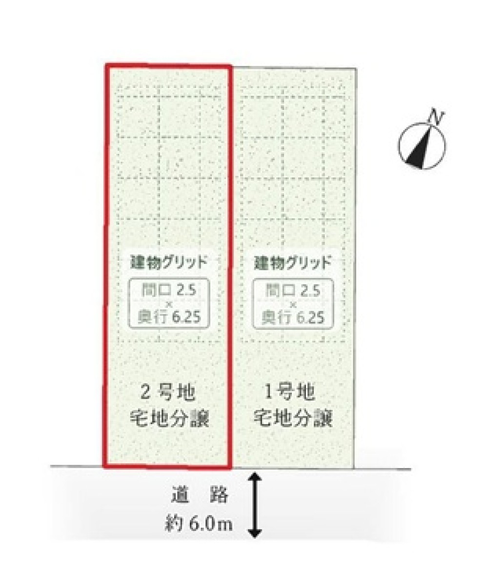 春日井市小木田町　1期　全2区画　2号地 画像1