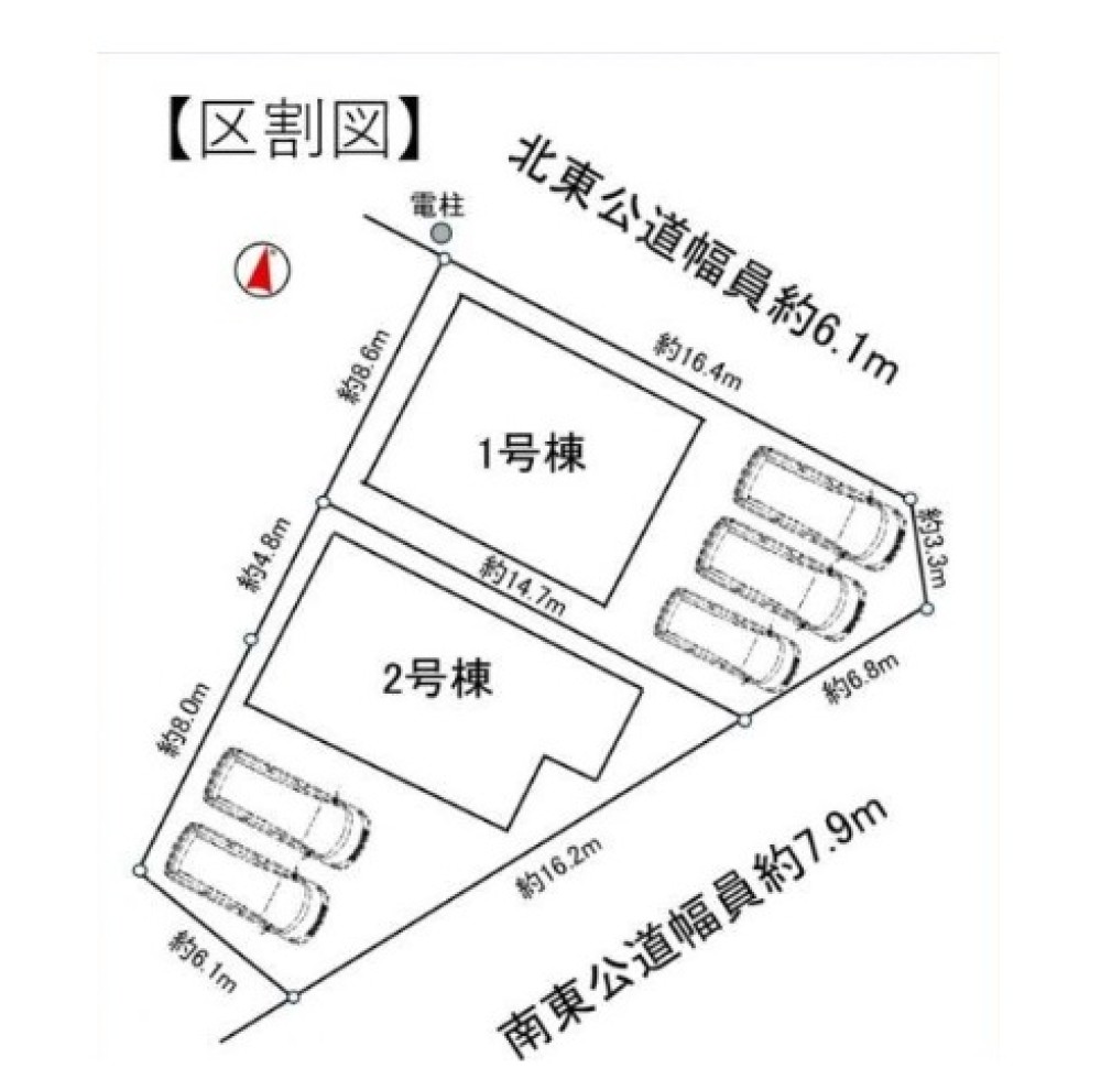 一宮市あずら　第二　全2棟　1号棟 画像1