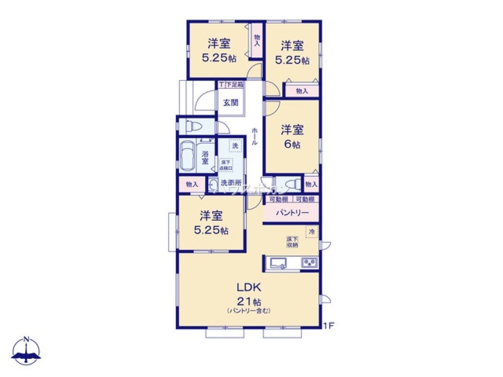 一宮市北方町　全2棟　A号棟 画像4