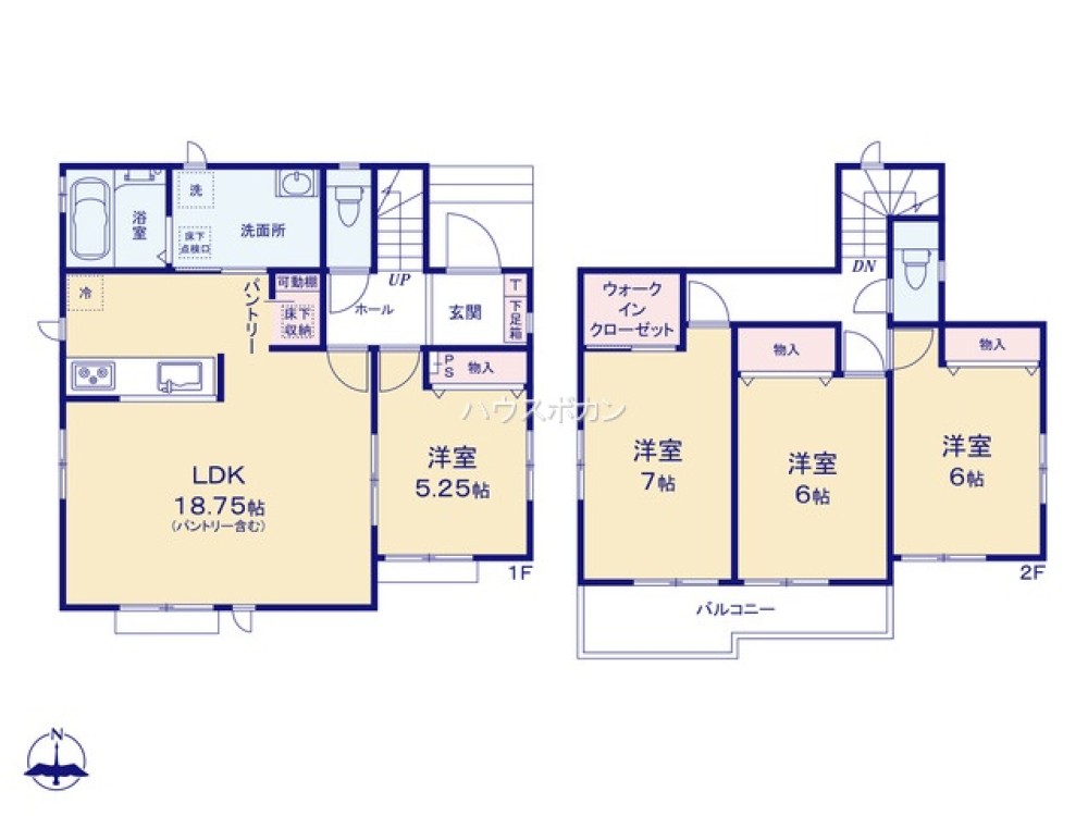 一宮市北方町　全2棟　B号棟 画像4