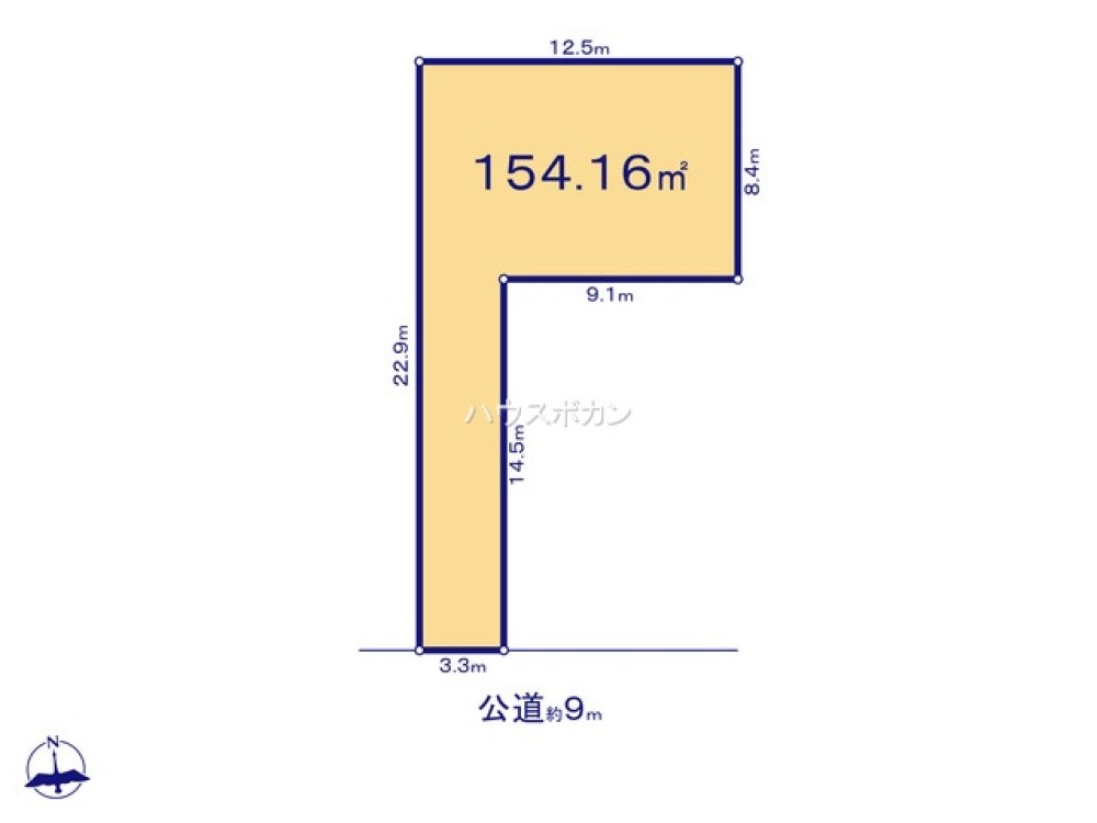 名古屋市中川区万場四丁目　全2区画　1区画 画像2