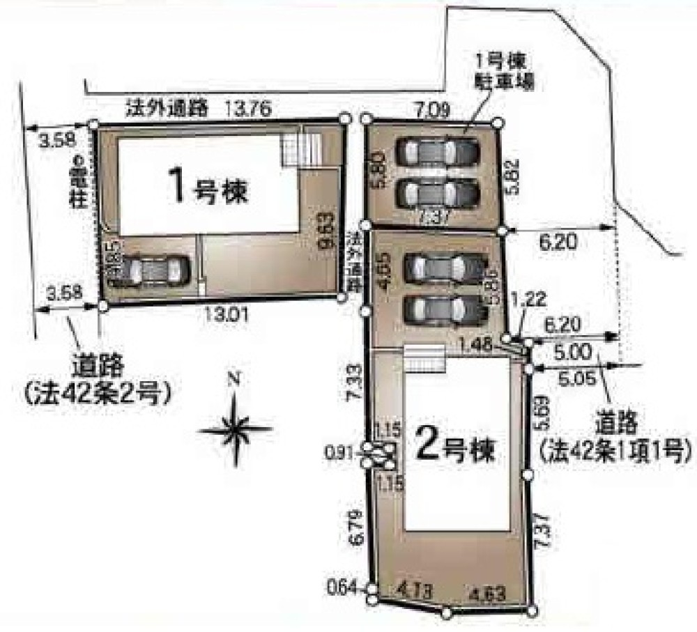 常滑市保示町　第2　全2棟　1号棟 画像1