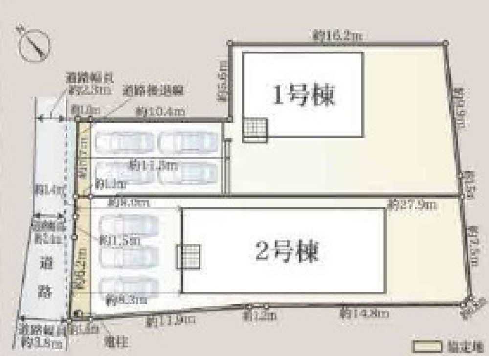 知多郡阿久比町宮津　第7　全2棟　1号棟 画像1