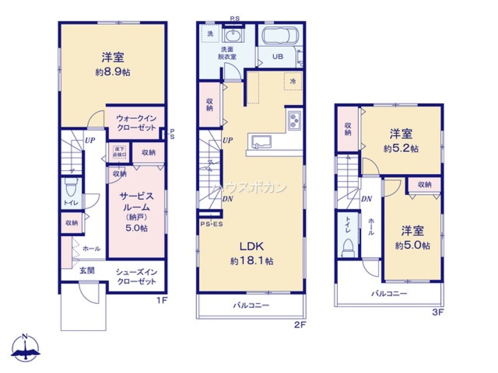 3階建て！