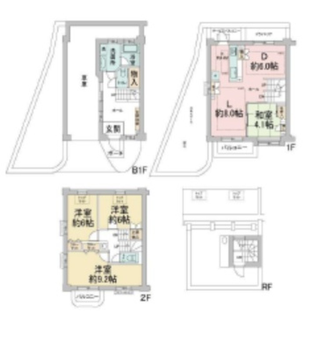 南欧の風極楽坂　北館 画像1