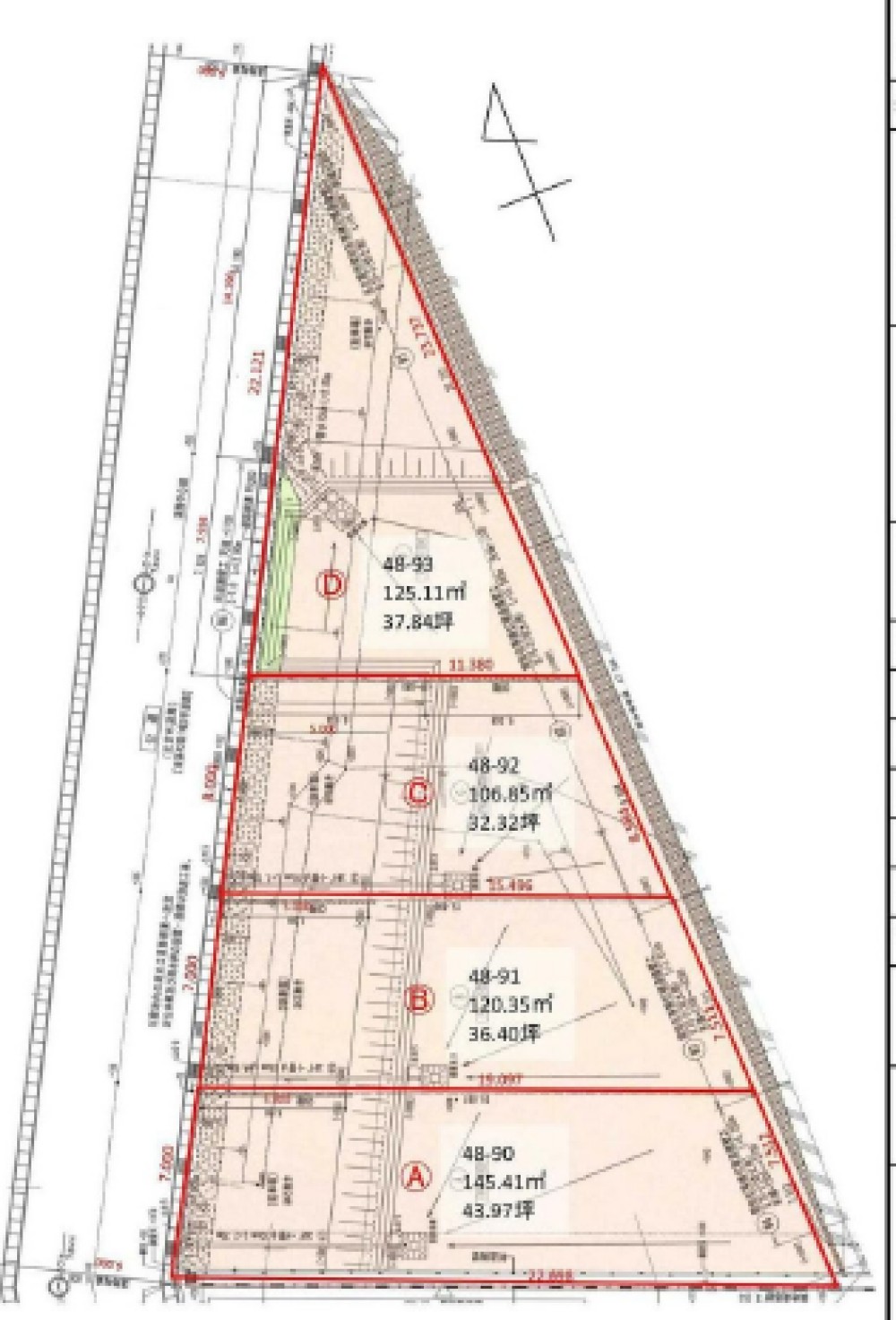 岡崎市明大寺町　全4区画　B区画 画像1