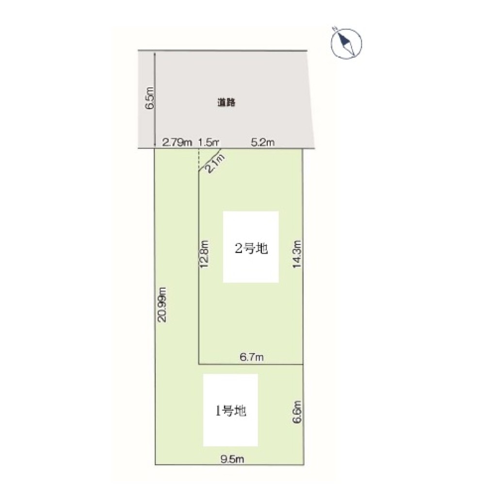名古屋市緑区曽根　4期　全2区画　1号地 画像1