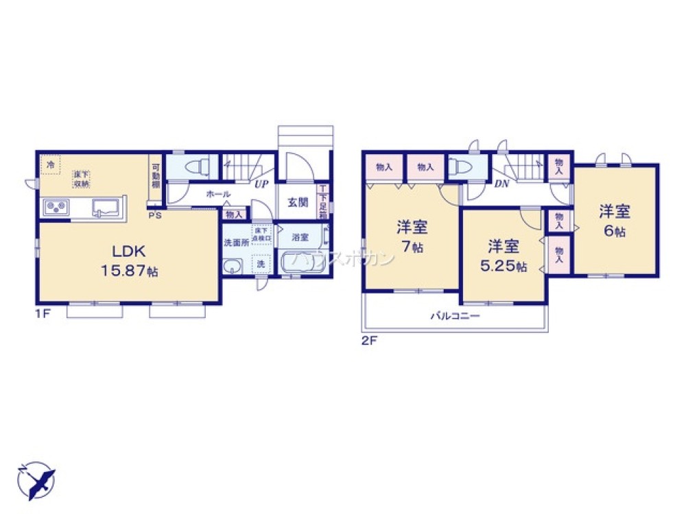 名古屋市緑区大高町　全2棟　B号棟 画像4