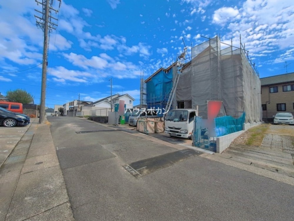 前面道路広々！