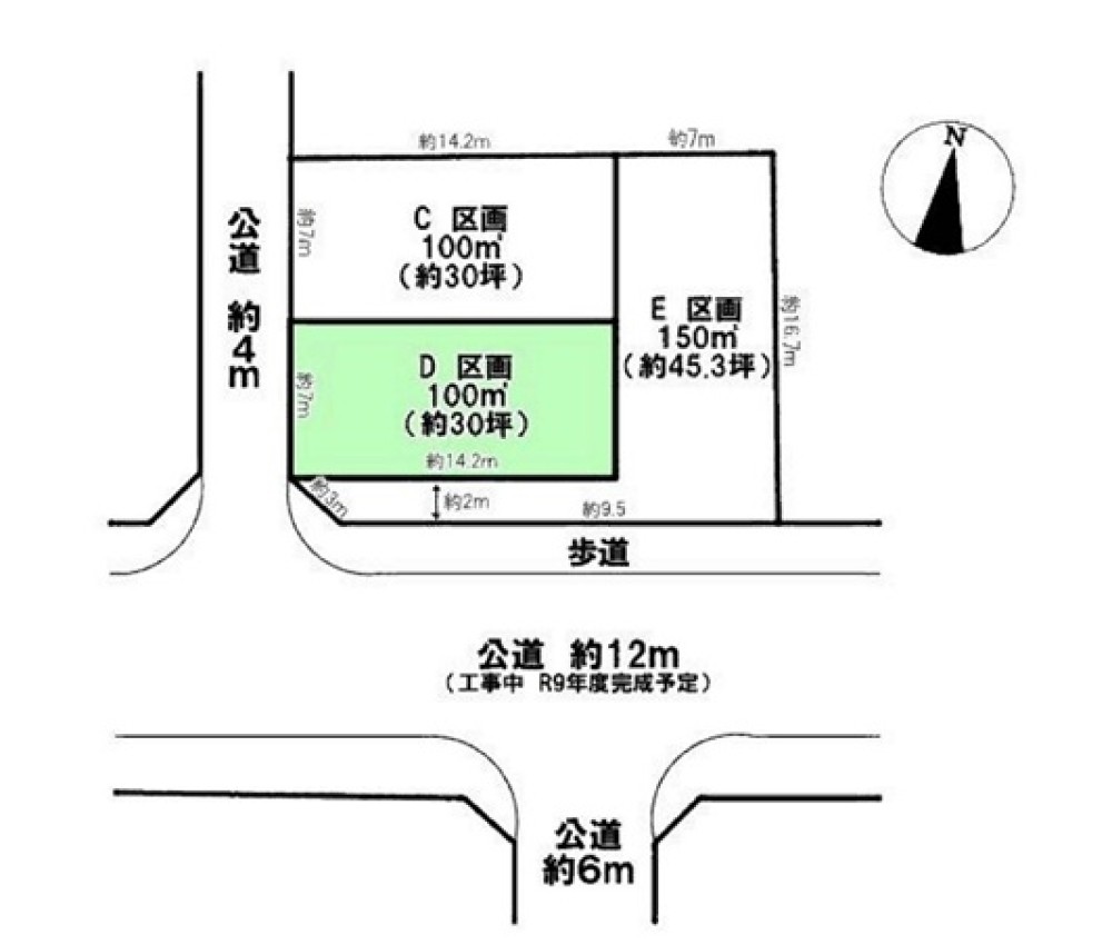 春日井市宮町　D区画 画像1