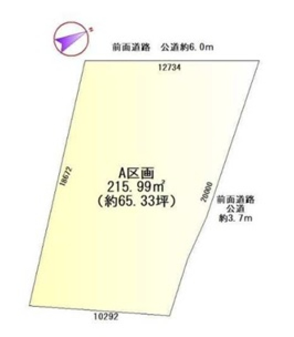 半田市板山町八丁目　全3区画　A区画 画像2